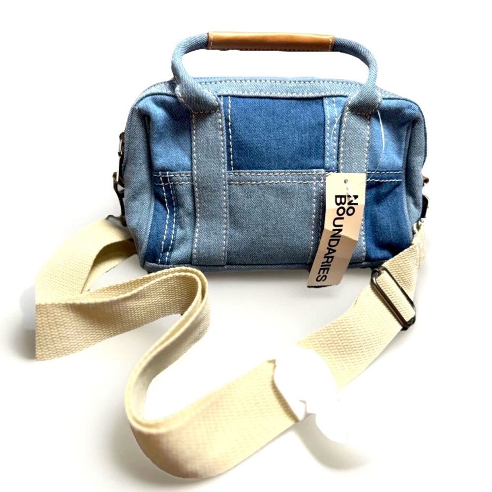 No Boundaries Denim Crossbody Bag
